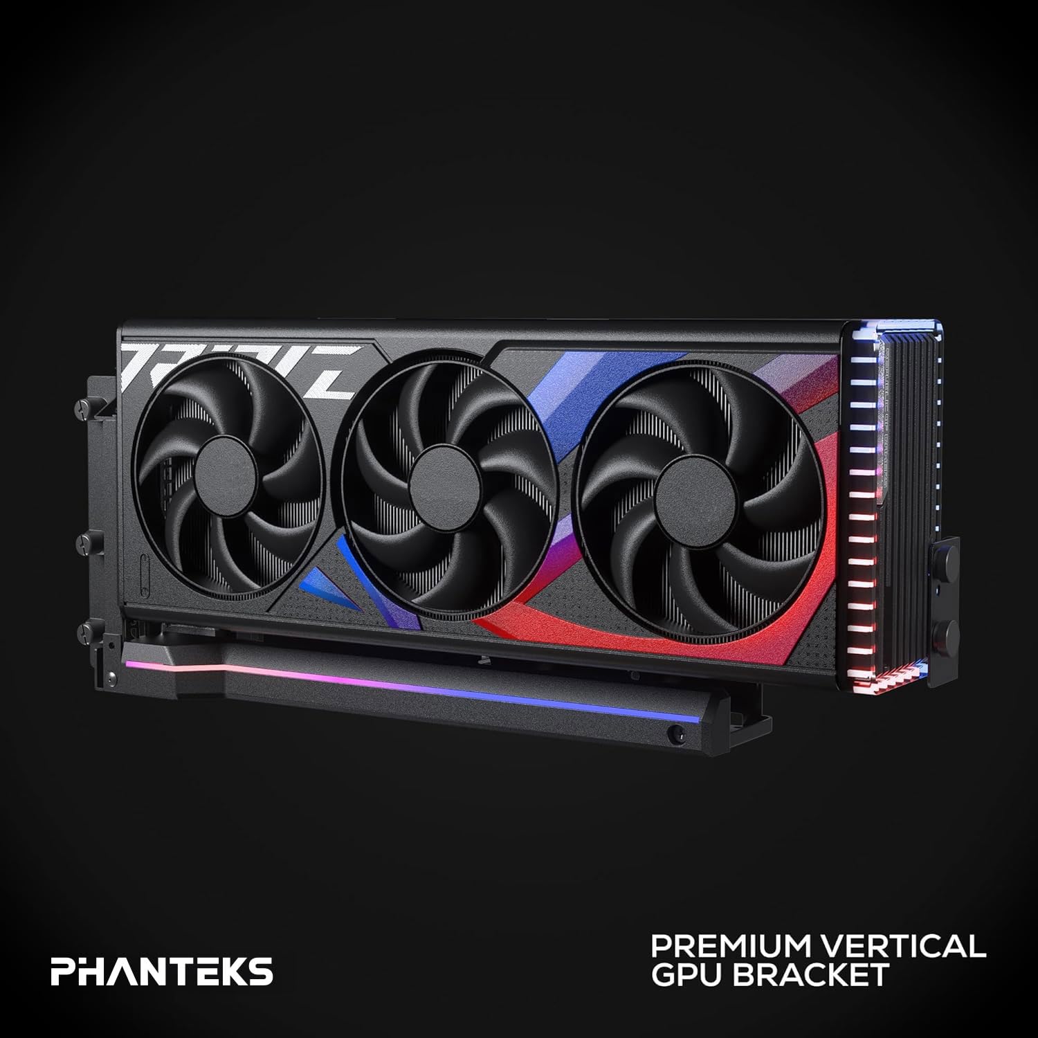 Phanteks プレミアム垂直GPUブラケット - DRGB照明付きブラック Amazon.co.jp: Phanteks プレミアム垂直GPUブラケット - DRGB照明付き